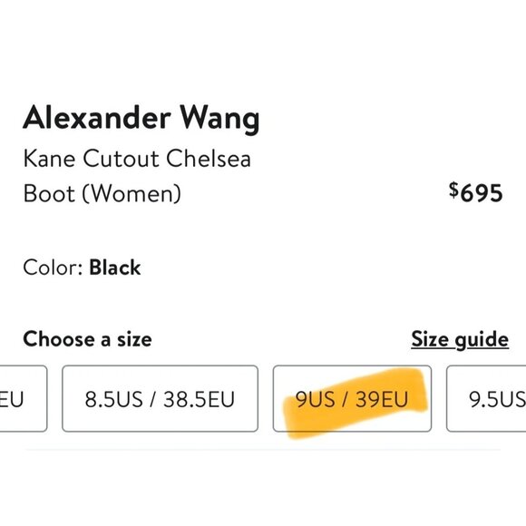 Alexander Wang Kori Bootie Boots Cut Out Block Heel Suede Camel Shoes 39 US 9 - Picture 12 of 12